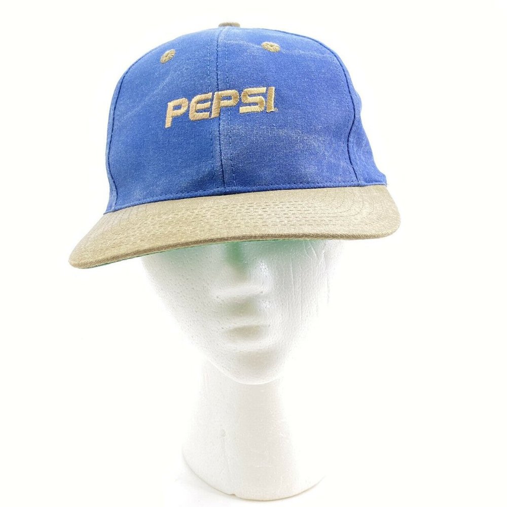 Vintage 90s Pepsic Embroidered Hat